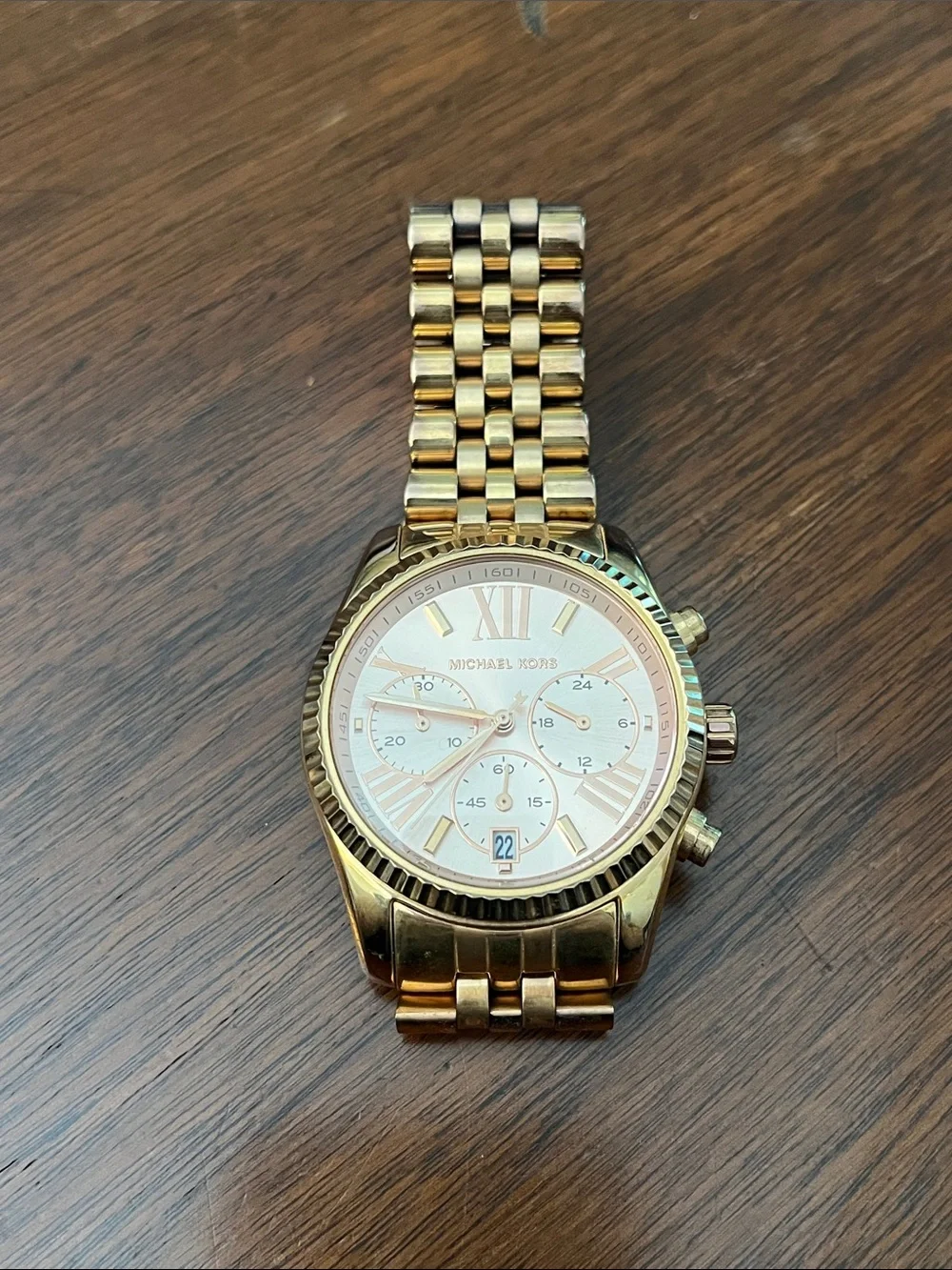 Michael Kors Rose Gold and Women's Watch